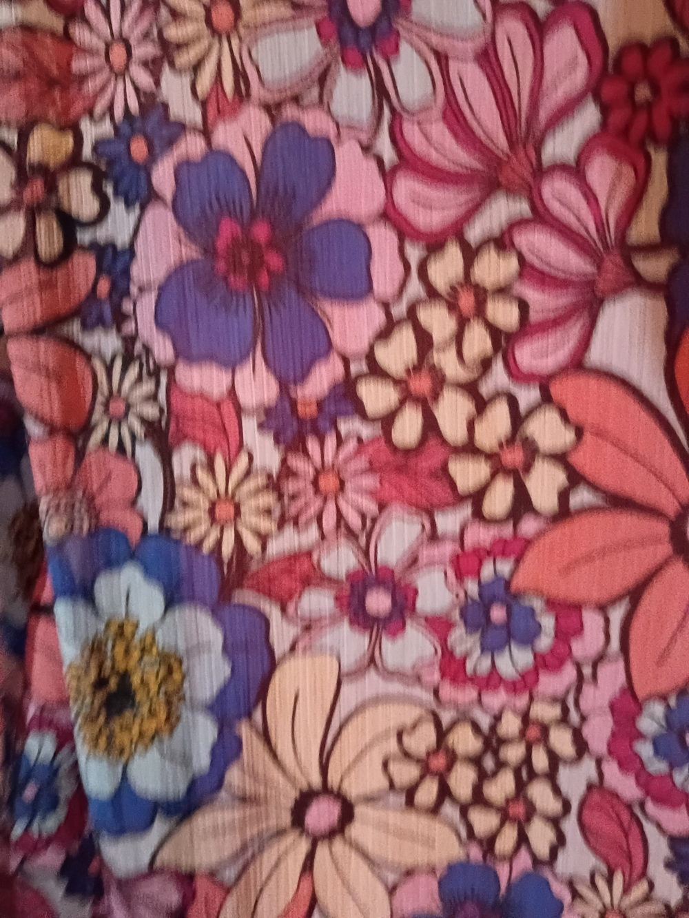 Terra & Sky Pink Floral Long-Sleeve Peasant Blouse 28w-30w Nwt - Picture 11 of 14